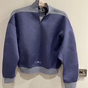 Stella McCartney by Adidas neoprene sweatshirt
